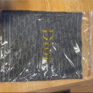 Gray Dior Scarf